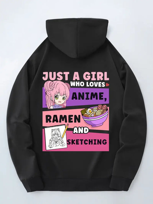 Anime & Ramen Lover Hoodie